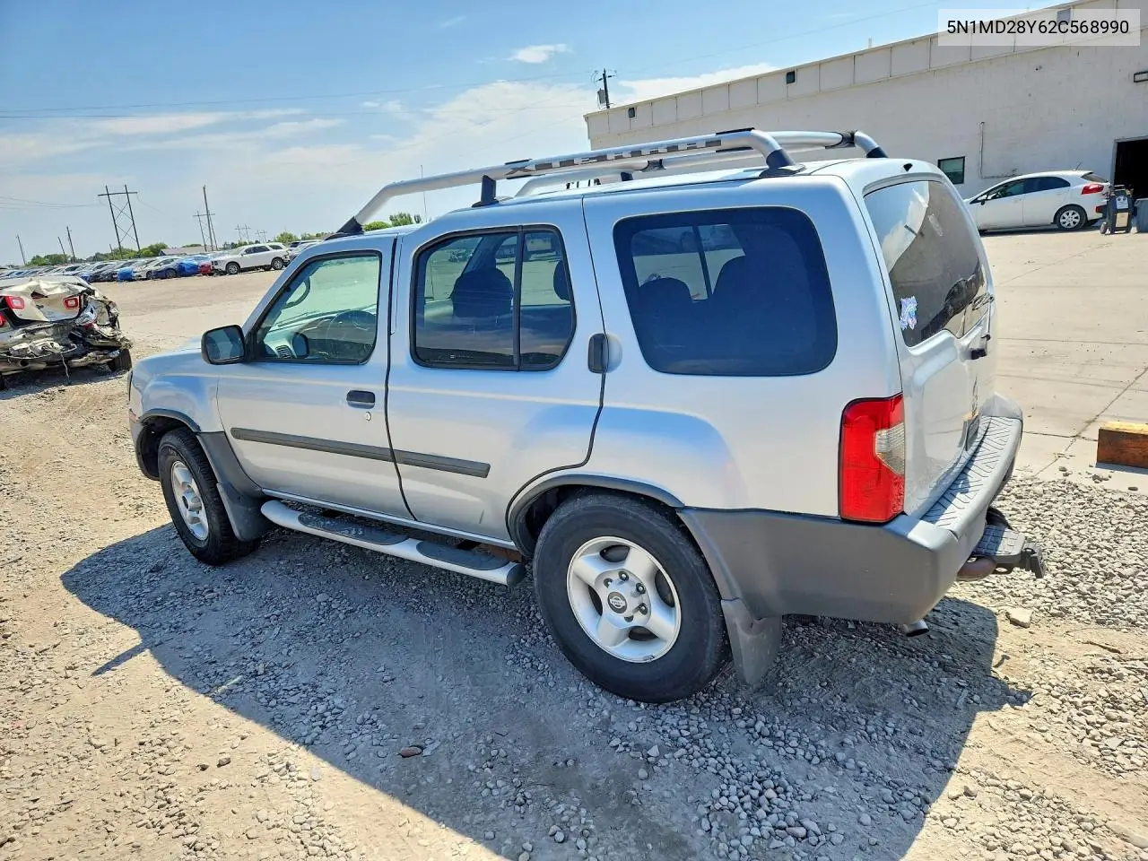 2002 Nissan Xterra Xe S VIN: 5N1MD28Y62C568990 Lot: 60993896