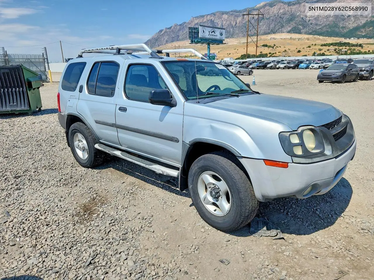 2002 Nissan Xterra Xe S VIN: 5N1MD28Y62C568990 Lot: 60993896