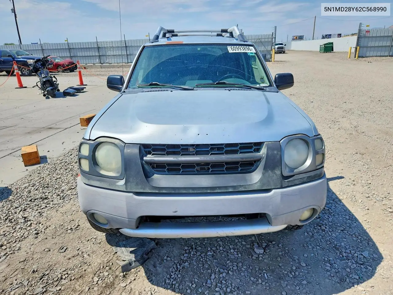 2002 Nissan Xterra Xe S VIN: 5N1MD28Y62C568990 Lot: 60993896