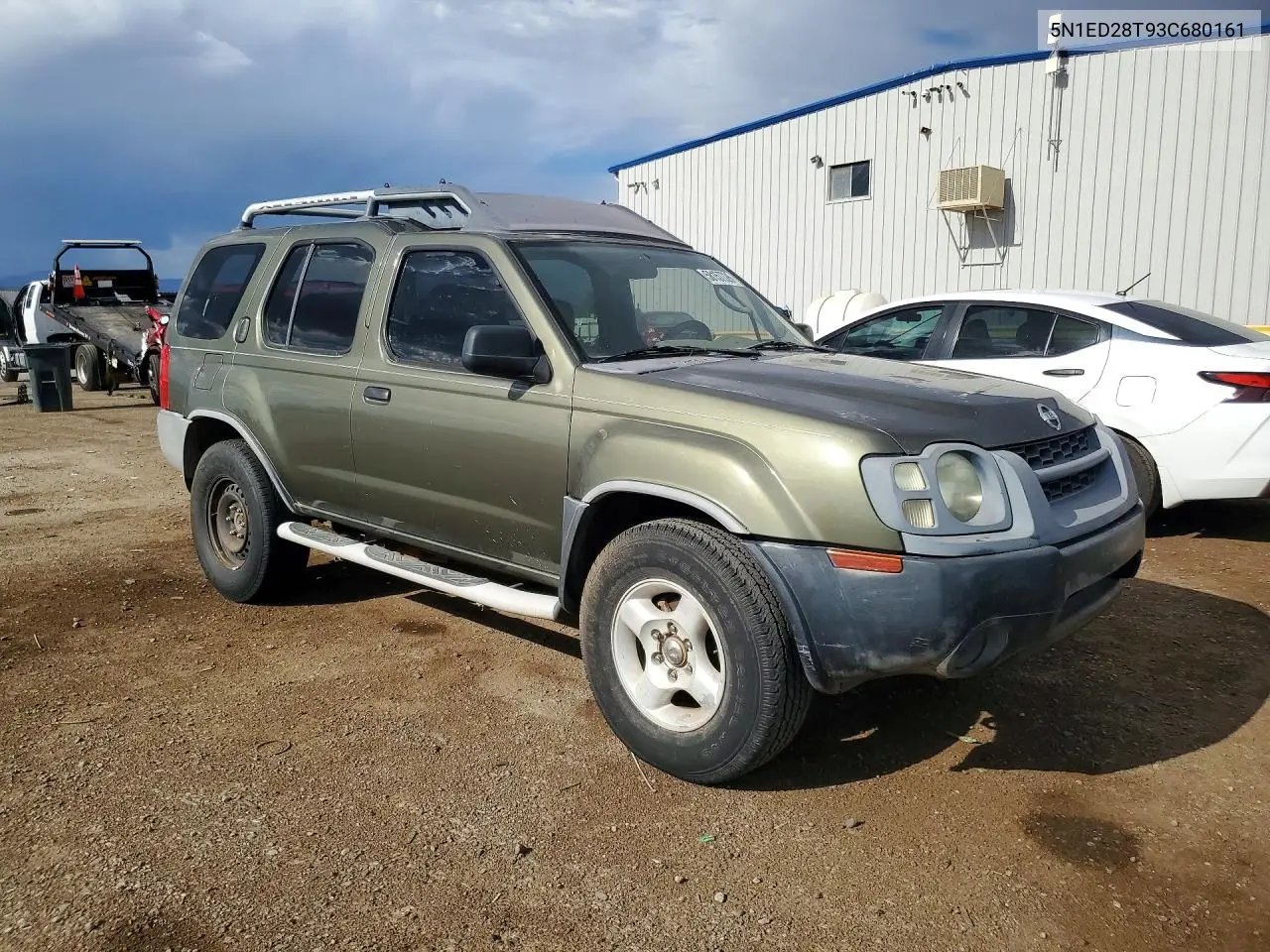 2003 Nissan Xterra Xe-V6 VIN: 5N1ED28T93C680161 Lot: 58157726