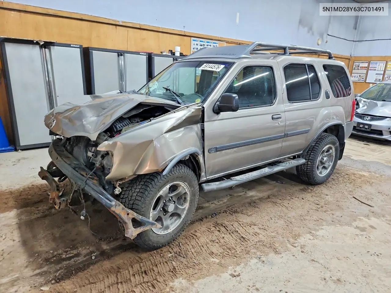 2003 Nissan Xterra Se/Sc VIN: 5N1MD28Y63C701491 Lot: 59144576