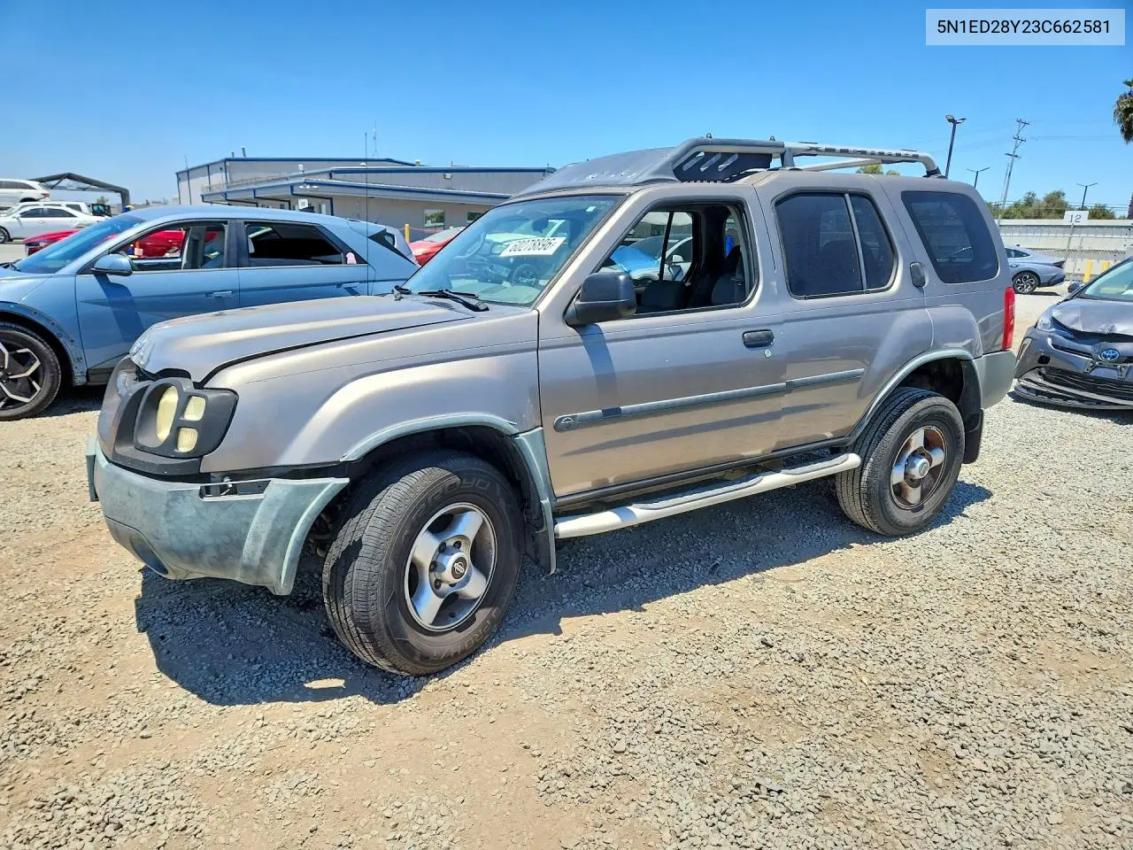 2003 Nissan Xterra Xe-V6 VIN: 5N1ED28Y23C662581 Lot: 60278896