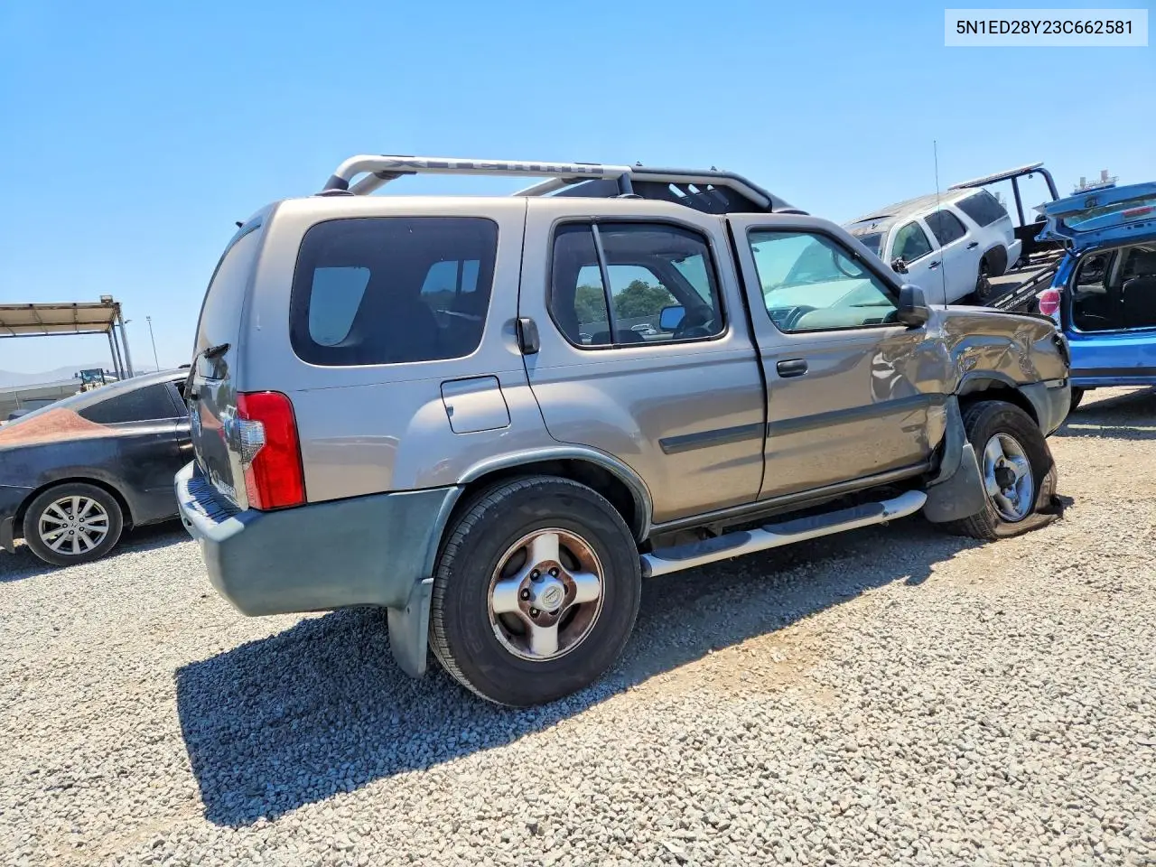 2003 Nissan Xterra Xe-V6 VIN: 5N1ED28Y23C662581 Lot: 60278896
