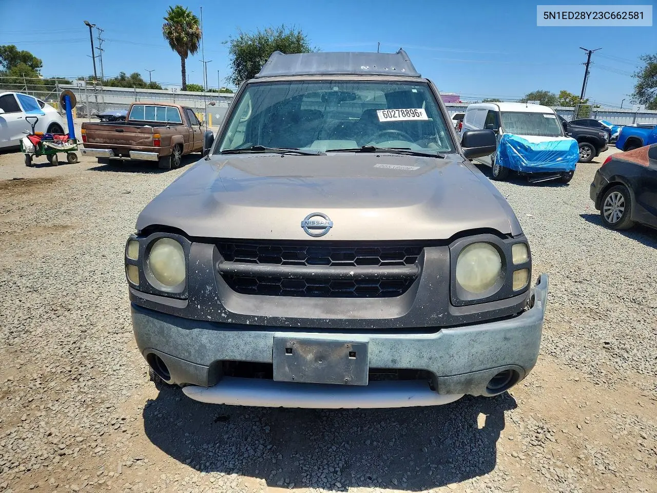 2003 Nissan Xterra Xe-V6 VIN: 5N1ED28Y23C662581 Lot: 60278896