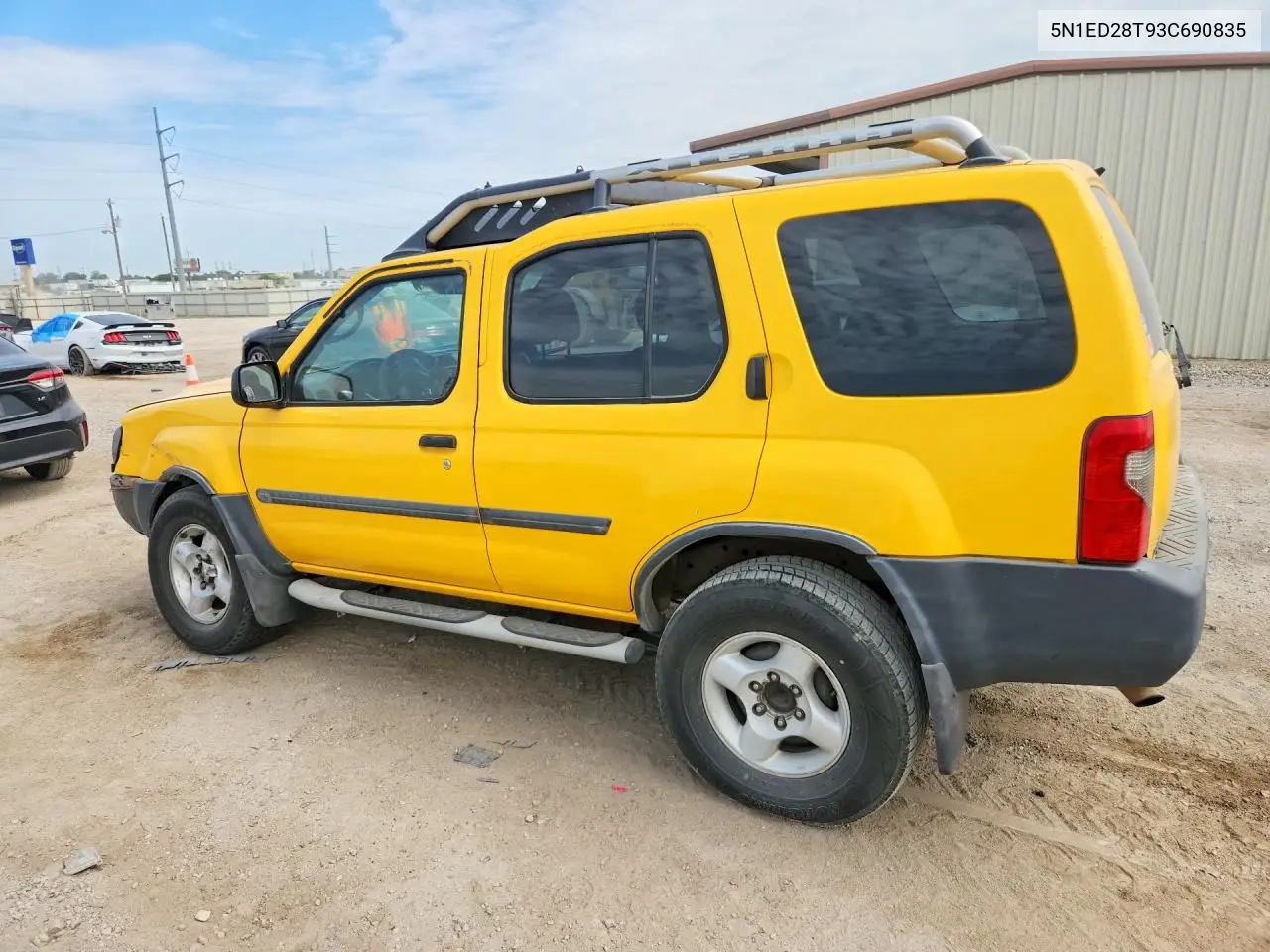 2003 Nissan Xterra Xe-V6 VIN: 5N1ED28T93C690835 Lot: 85991545