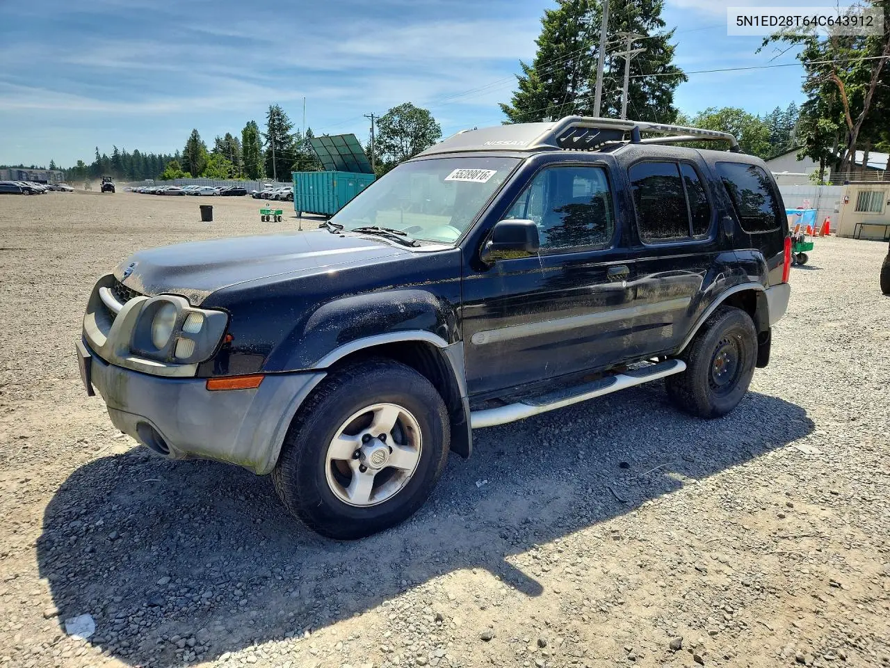 2004 Nissan Xterra Xe VIN: 5N1ED28T64C643912 Lot: 55289816
