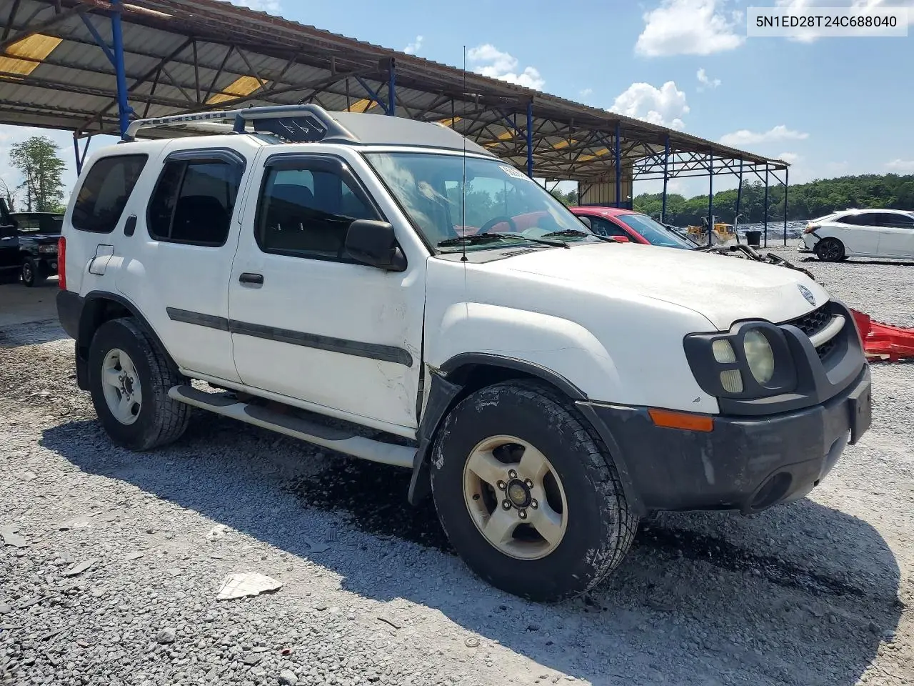 2004 Nissan Xterra Xe VIN: 5N1ED28T24C688040 Lot: 56936466