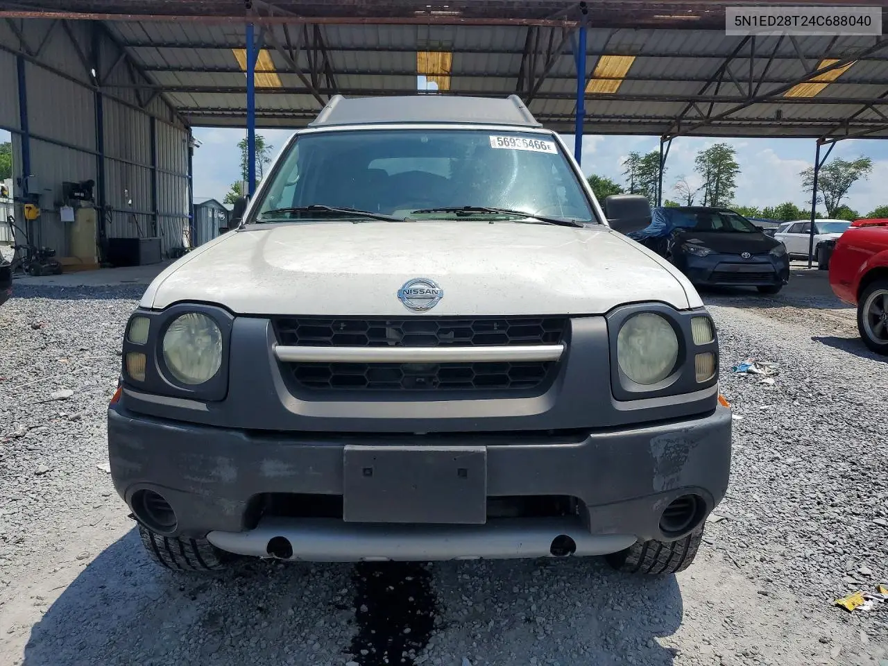 2004 Nissan Xterra Xe VIN: 5N1ED28T24C688040 Lot: 56936466
