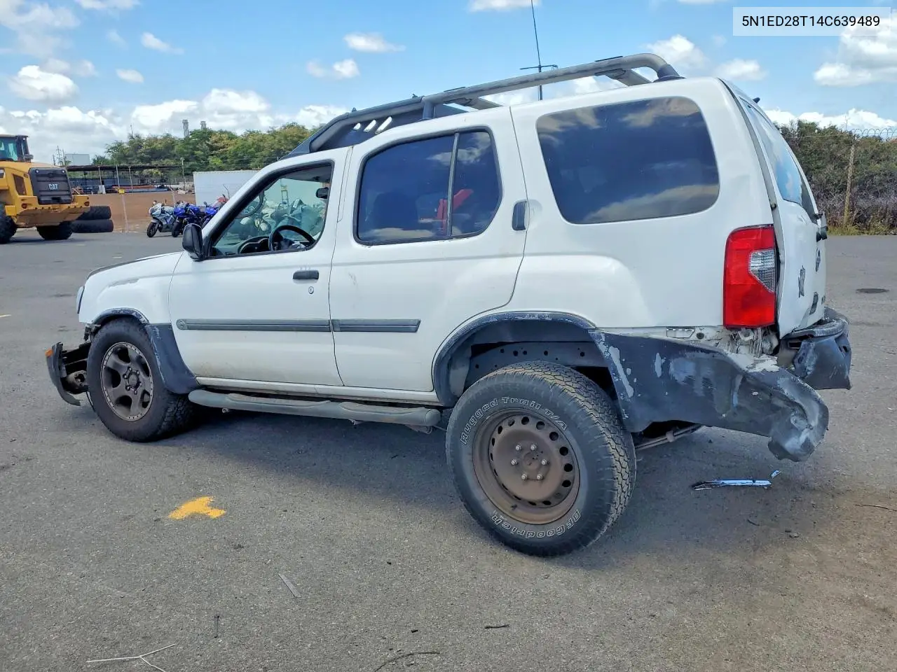 2004 Nissan Xterra Xe VIN: 5N1ED28T14C639489 Lot: 60098756