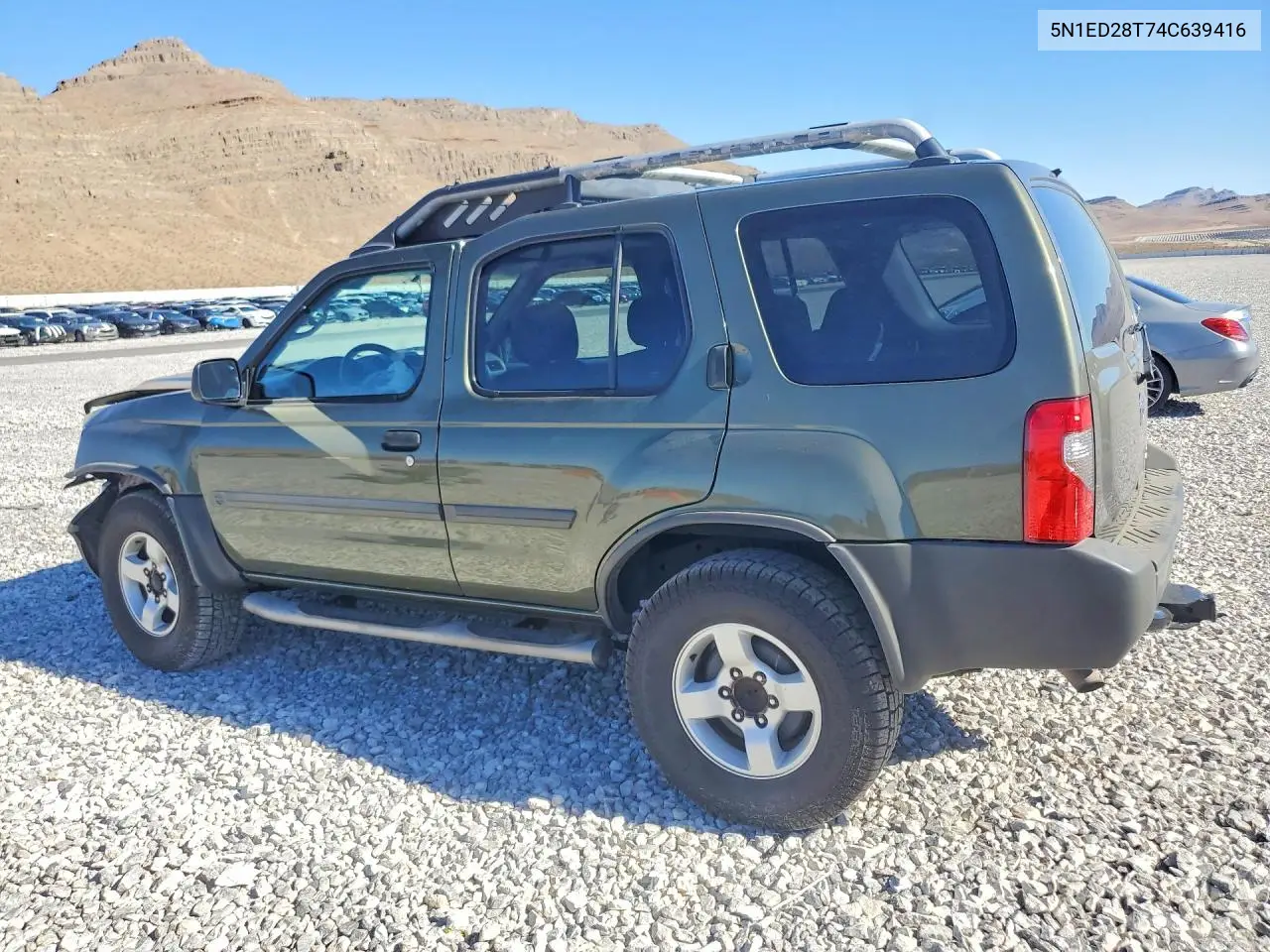 2004 Nissan Xterra Xe VIN: 5N1ED28T74C639416 Lot: 60505086