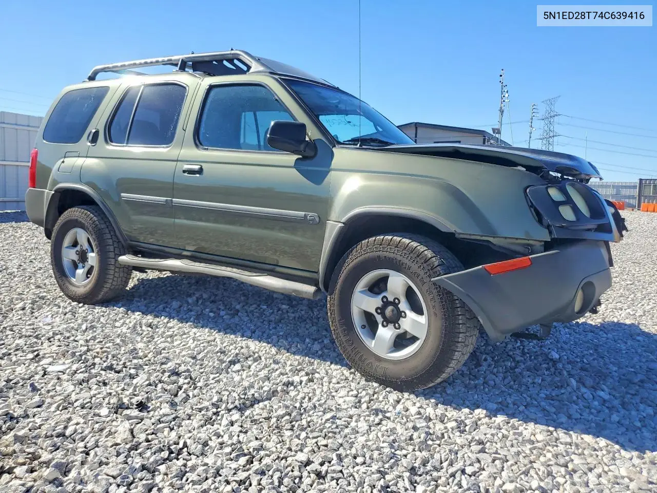 2004 Nissan Xterra Xe VIN: 5N1ED28T74C639416 Lot: 60505086
