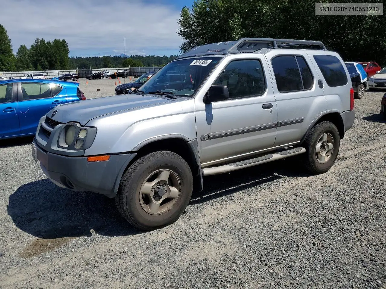 2004 Nissan Xterra Xe VIN: 5N1ED28Y74C653280 Lot: 60642156