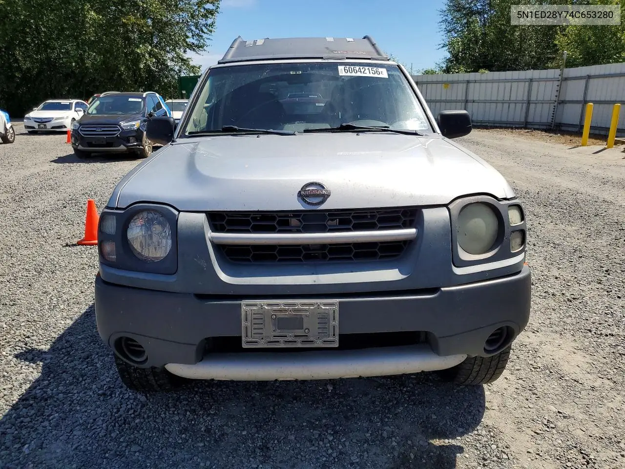 2004 Nissan Xterra Xe VIN: 5N1ED28Y74C653280 Lot: 60642156