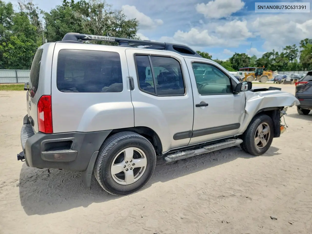 2005 Nissan Xterra S VIN: 5N1AN08U75C631391 Lot: 56064626