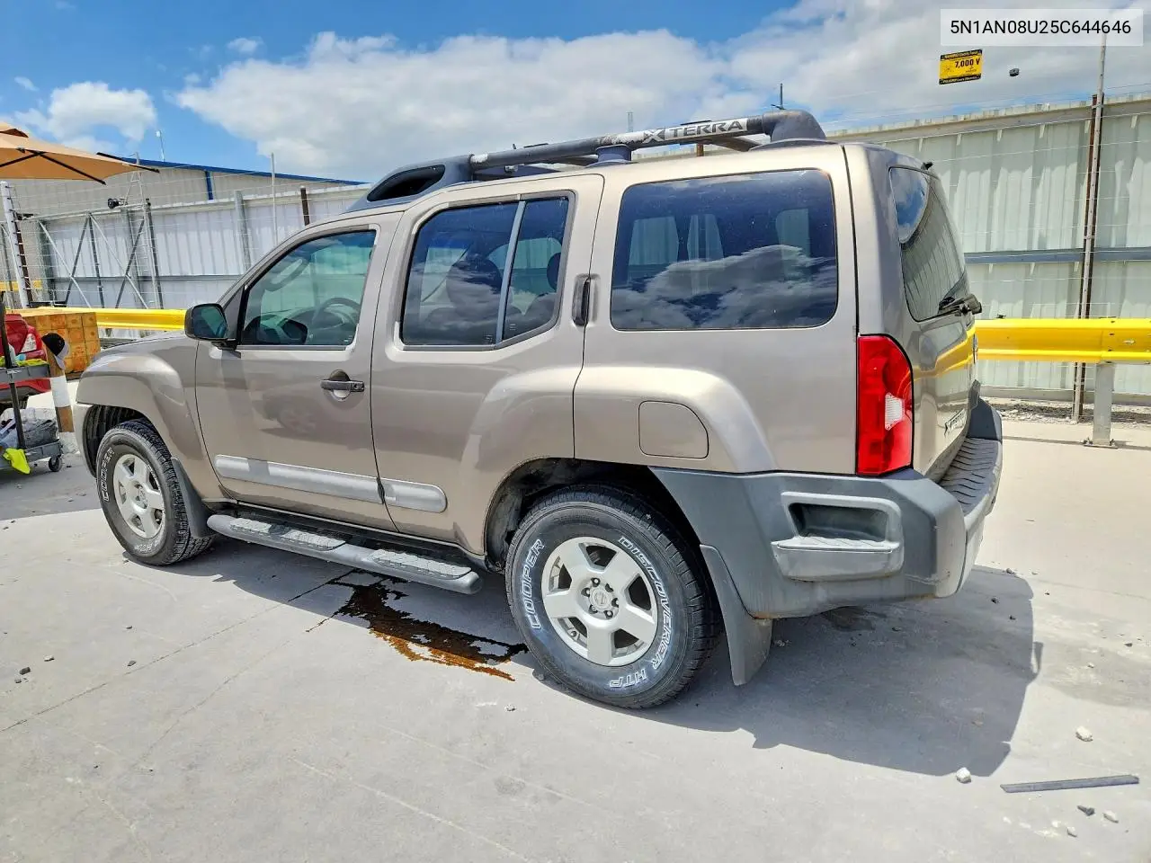 2005 Nissan Xterra VIN: 5N1AN08U25C644646 Lot: 56431226