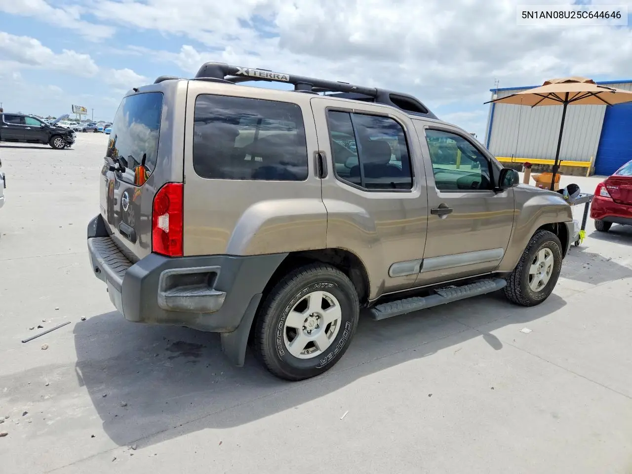 2005 Nissan Xterra VIN: 5N1AN08U25C644646 Lot: 56431226