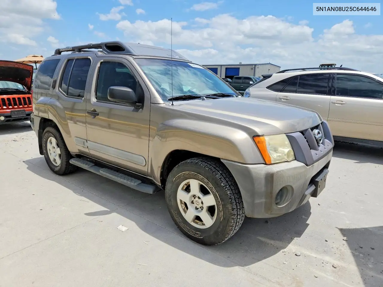 2005 Nissan Xterra VIN: 5N1AN08U25C644646 Lot: 56431226