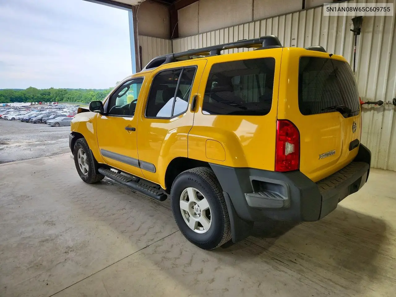 2005 Nissan Xterra S VIN: 5N1AN08W65C609755 Lot: 58804956