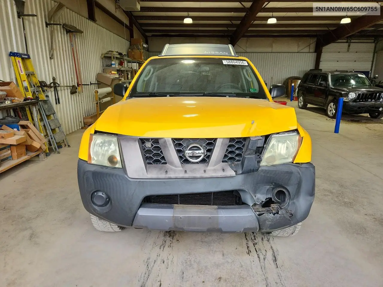 2005 Nissan Xterra S VIN: 5N1AN08W65C609755 Lot: 58804956
