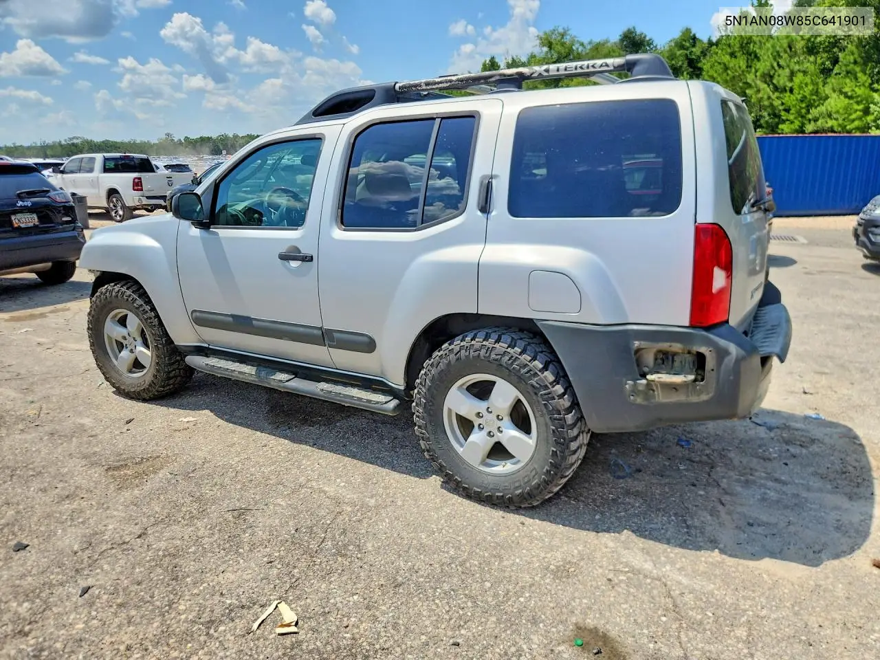 2005 Nissan Xterra S VIN: 5N1AN08W85C641901 Lot: 58953216