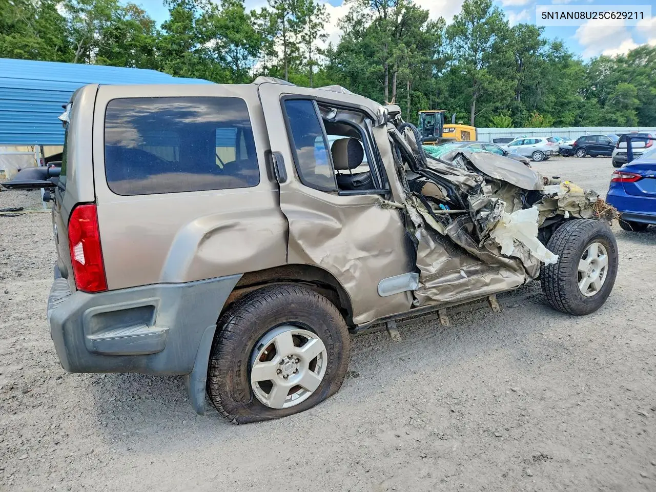 2005 Nissan Xterra S VIN: 5N1AN08U25C629211 Lot: 59973636