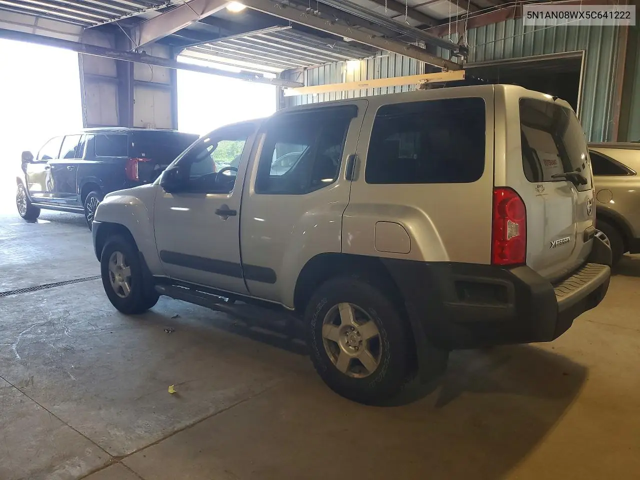 2005 Nissan Xterra S VIN: 5N1AN08WX5C641222 Lot: 61200596