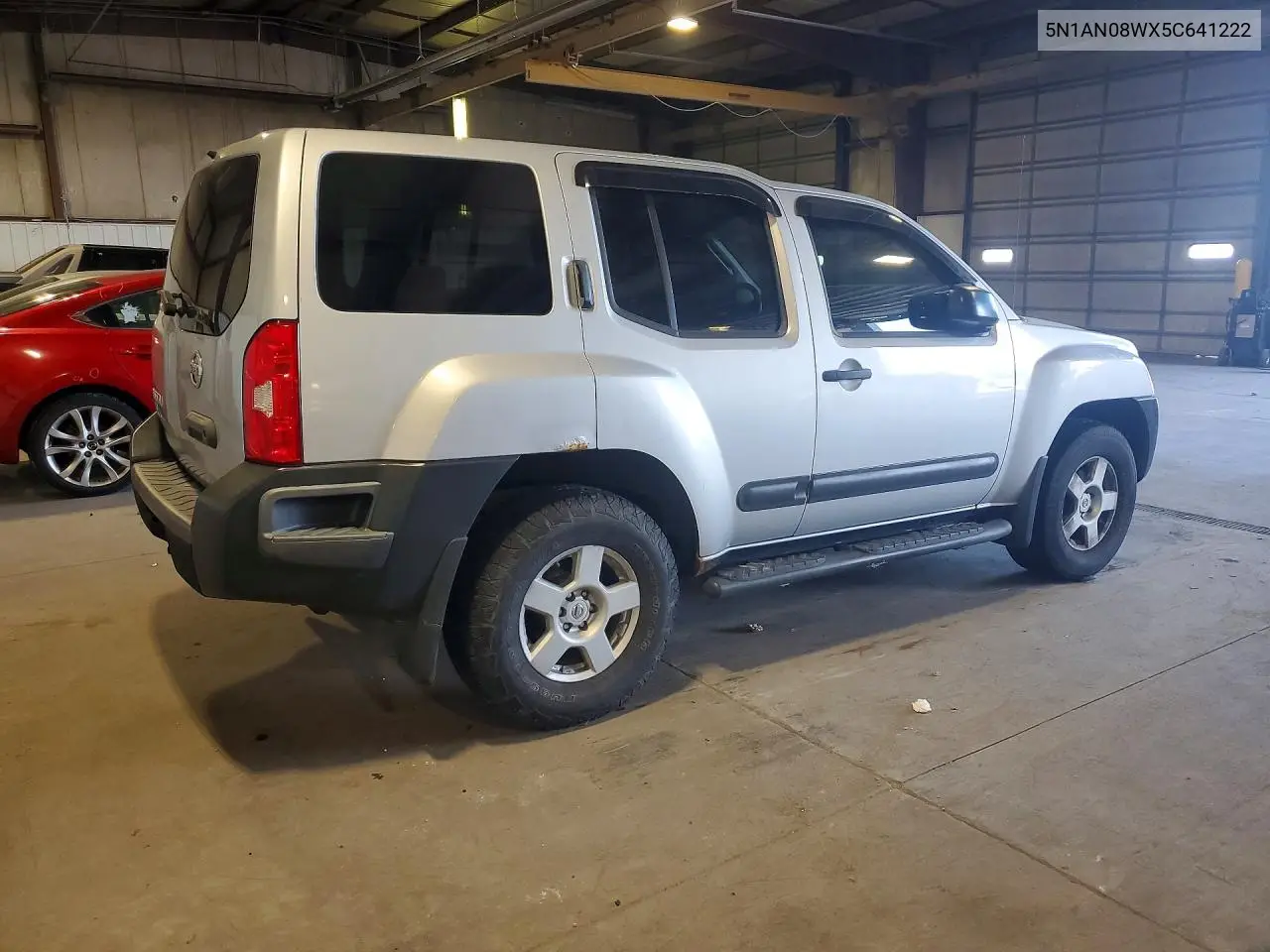 2005 Nissan Xterra S VIN: 5N1AN08WX5C641222 Lot: 61200596