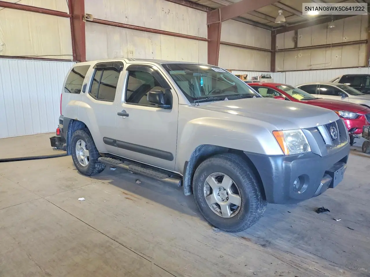 2005 Nissan Xterra S VIN: 5N1AN08WX5C641222 Lot: 61200596