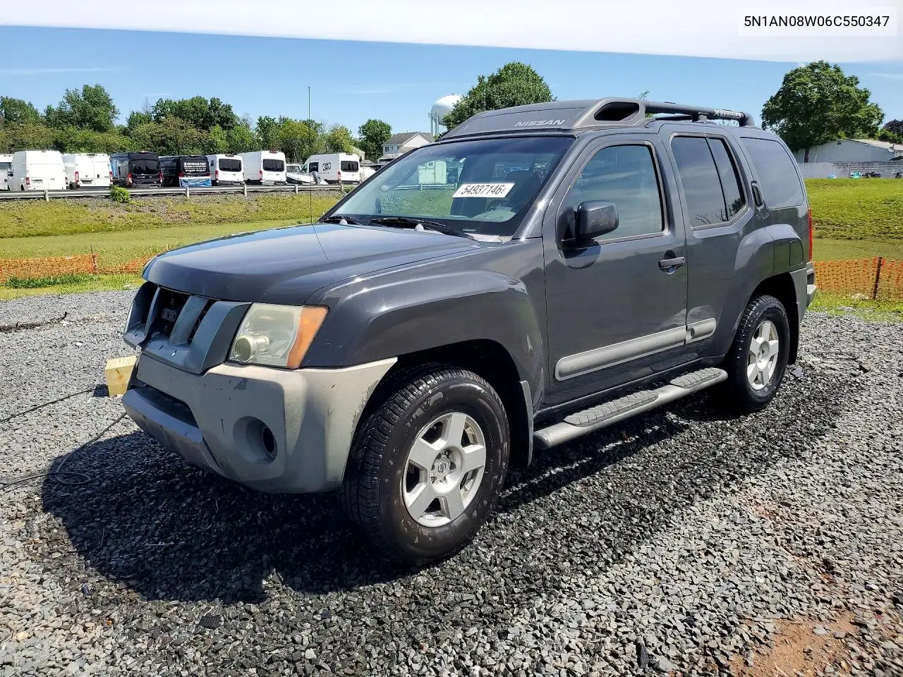 2006 Nissan Xterra X VIN: 5N1AN08W06C550347 Lot: 54937146