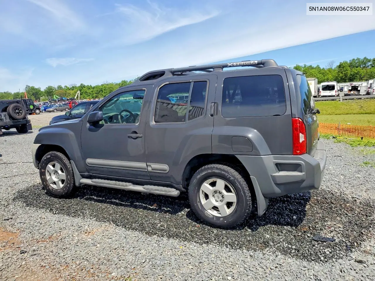 2006 Nissan Xterra X VIN: 5N1AN08W06C550347 Lot: 54937146