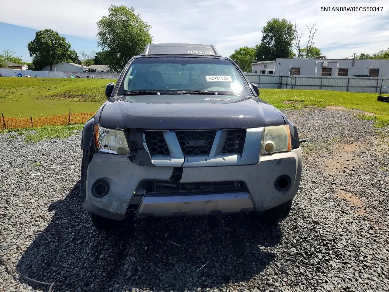 2006 Nissan Xterra X VIN: 5N1AN08W06C550347 Lot: 54937146