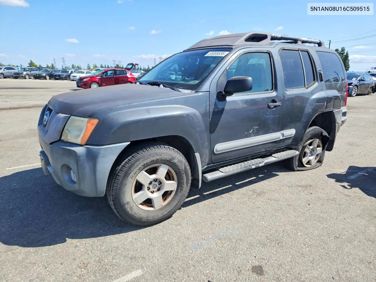 2006 Nissan Xterra VIN: 5N1AN08U16C509515 Lot: 55069536