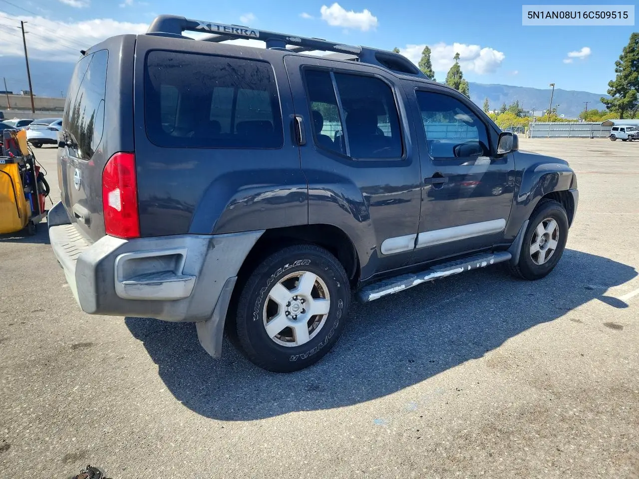 2006 Nissan Xterra VIN: 5N1AN08U16C509515 Lot: 55069536