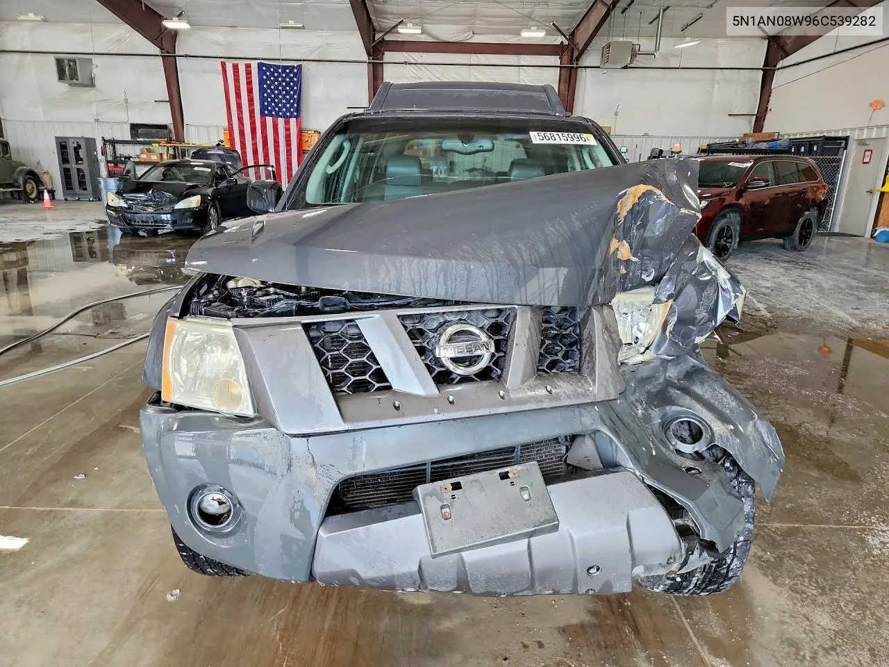 2006 Nissan Xterra Off Road/S/Se VIN: 5N1AN08W96C539282 Lot: 56815996