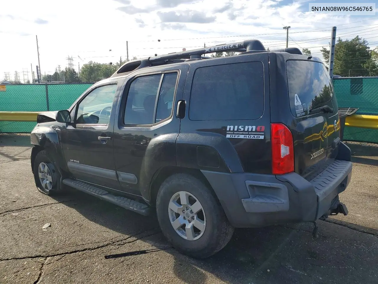 2006 Nissan Xterra X VIN: 5N1AN08W96C546765 Lot: 60013406