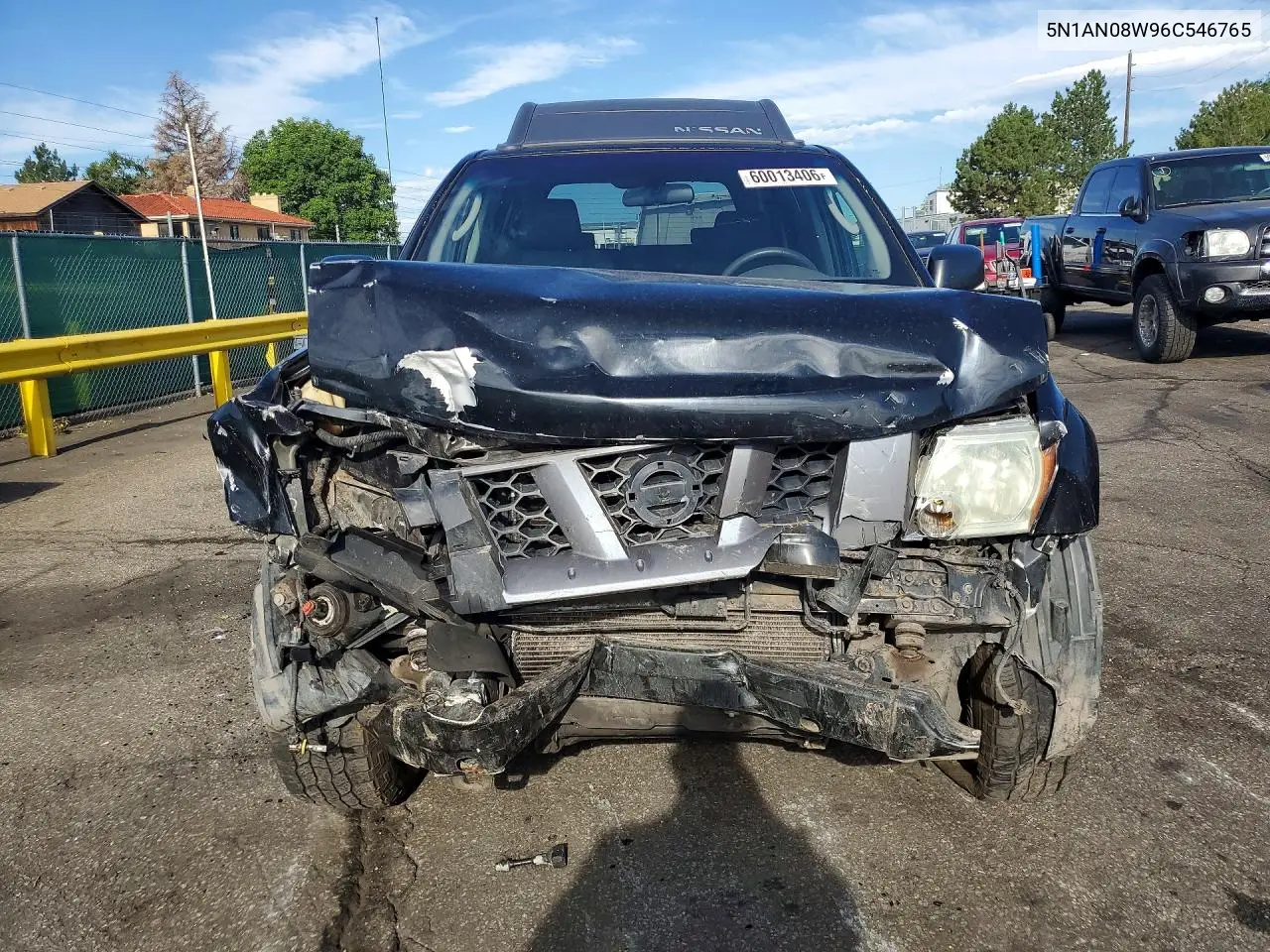 2006 Nissan Xterra X VIN: 5N1AN08W96C546765 Lot: 60013406