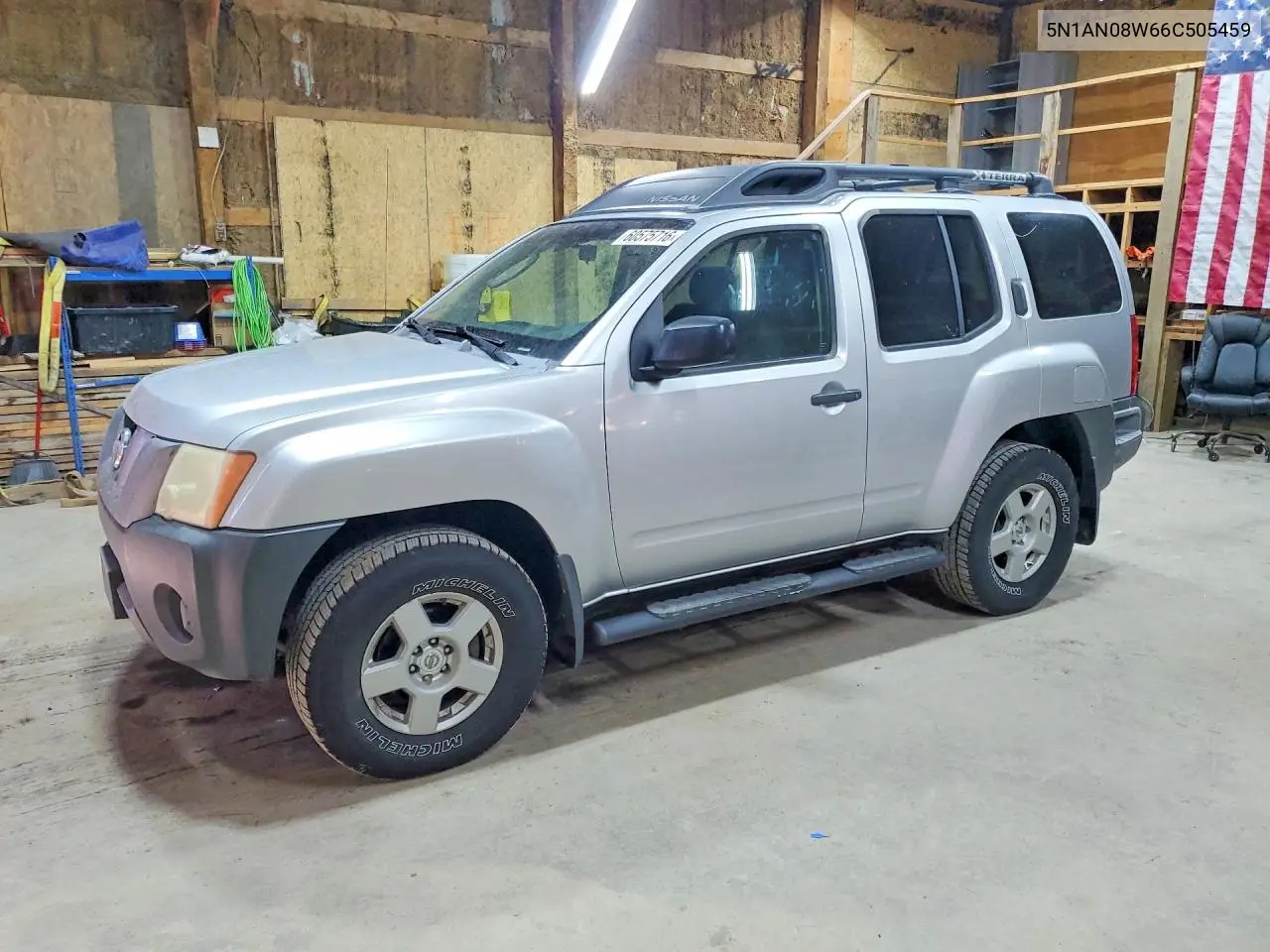 2006 Nissan Xterra Off Road/S/Se VIN: 5N1AN08W66C505459 Lot: 60575716