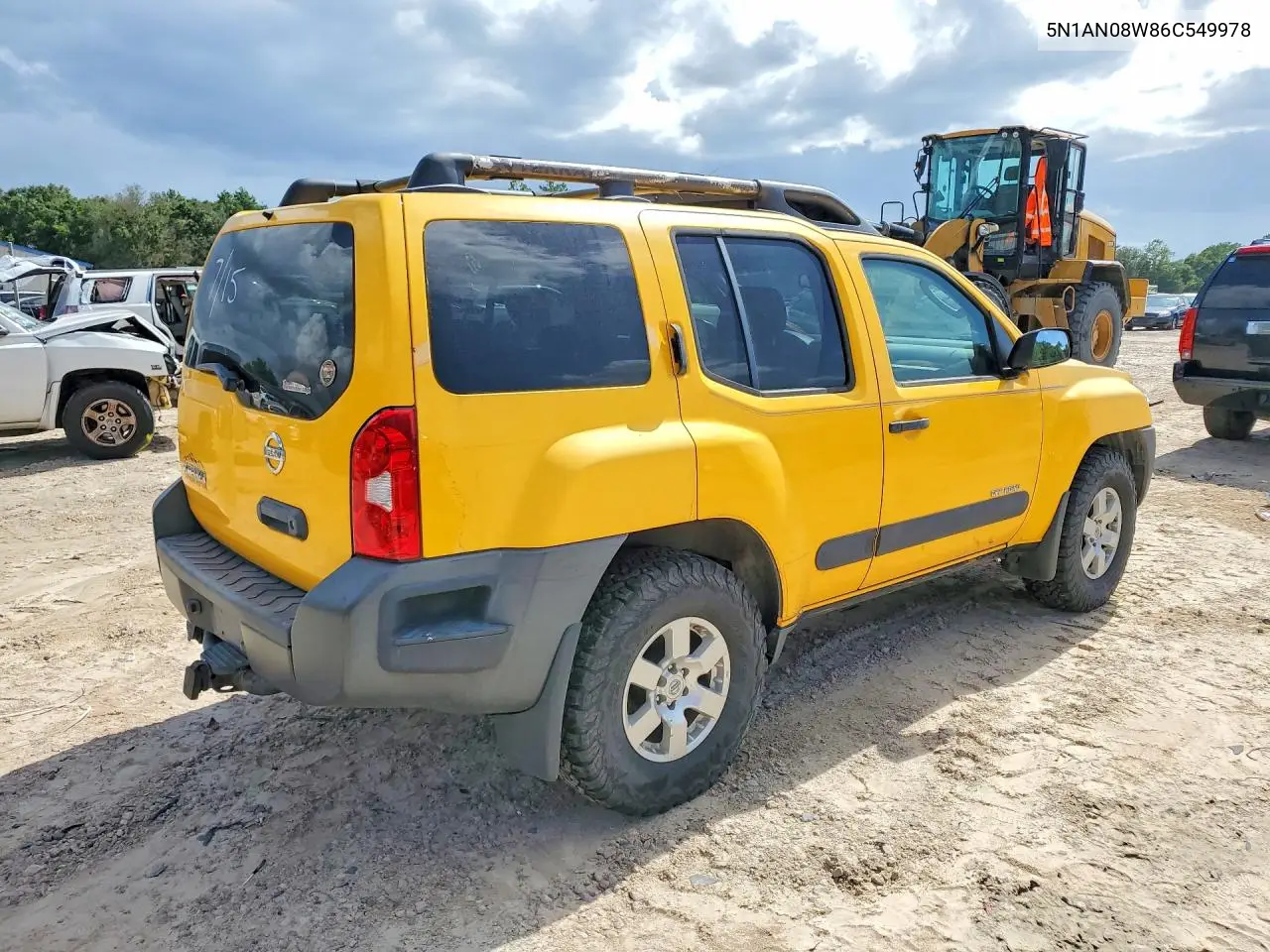 2006 Nissan Xterra X VIN: 5N1AN08W86C549978 Lot: 61521676