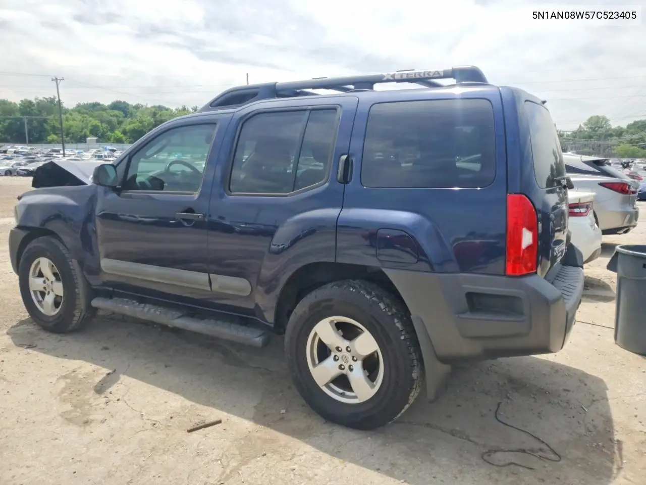 2007 Nissan Xterra X VIN: 5N1AN08W57C523405 Lot: 55364896
