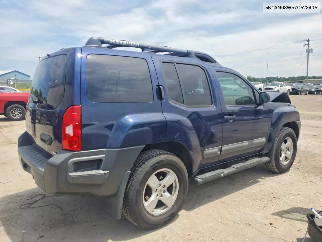 2007 Nissan Xterra X VIN: 5N1AN08W57C523405 Lot: 55364896