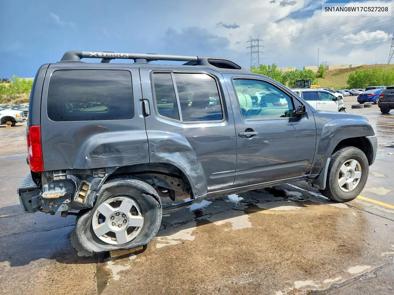2007 Nissan Xterra X VIN: 5N1AN08W17C527208 Lot: 56315506