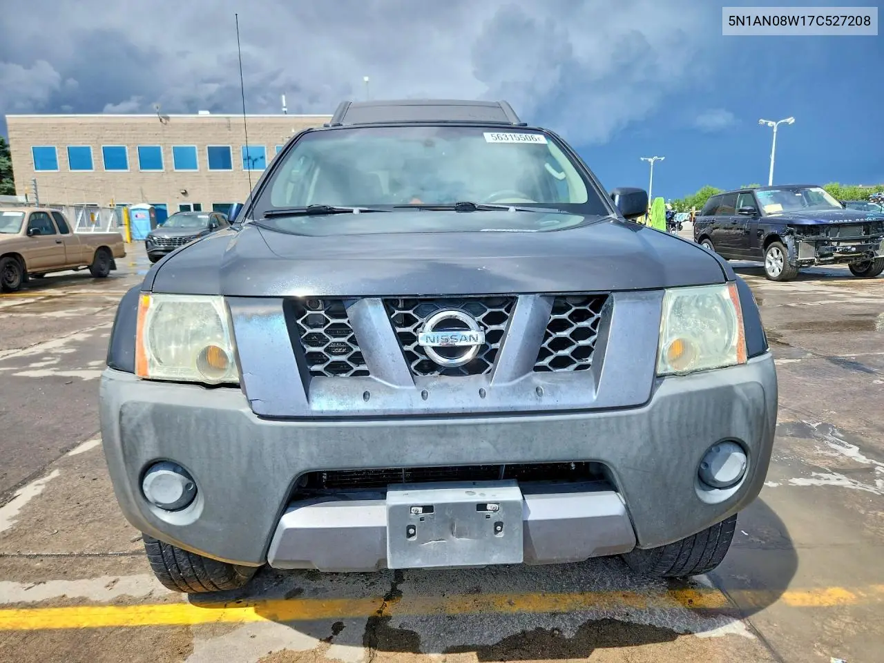 2007 Nissan Xterra X VIN: 5N1AN08W17C527208 Lot: 56315506