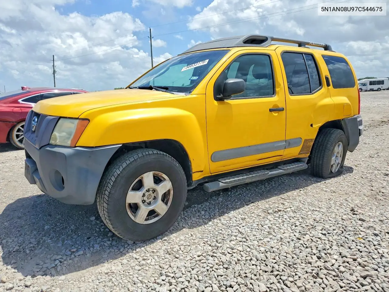 2007 Nissan Xterra X VIN: 5N1AN08U97C544675 Lot: 56633176