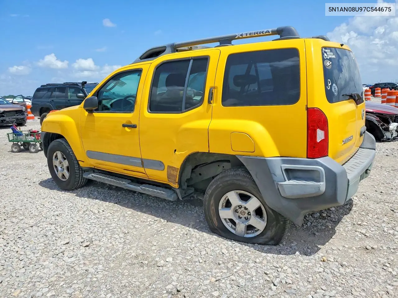 2007 Nissan Xterra X VIN: 5N1AN08U97C544675 Lot: 56633176