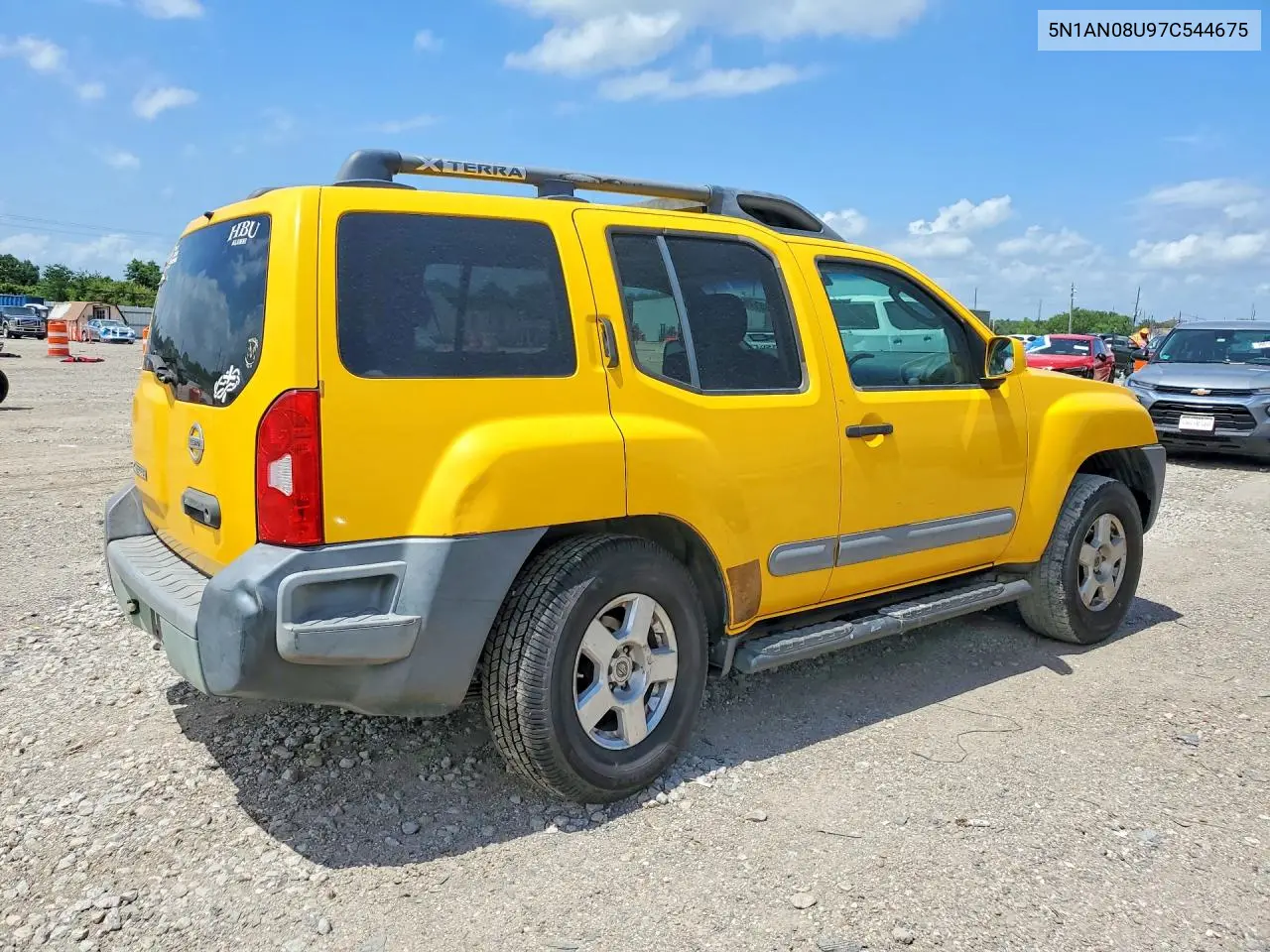 2007 Nissan Xterra X VIN: 5N1AN08U97C544675 Lot: 56633176