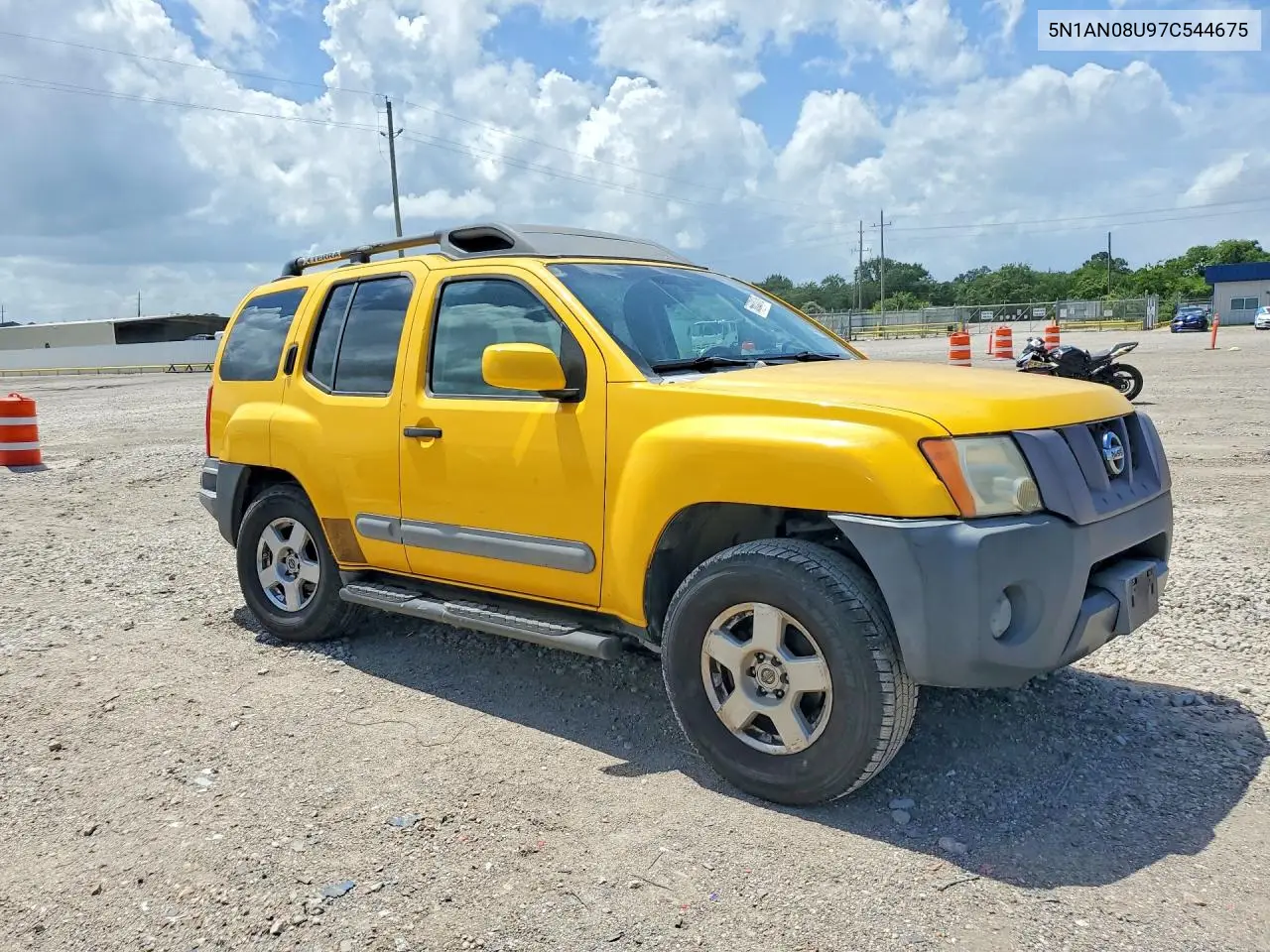 2007 Nissan Xterra X VIN: 5N1AN08U97C544675 Lot: 56633176