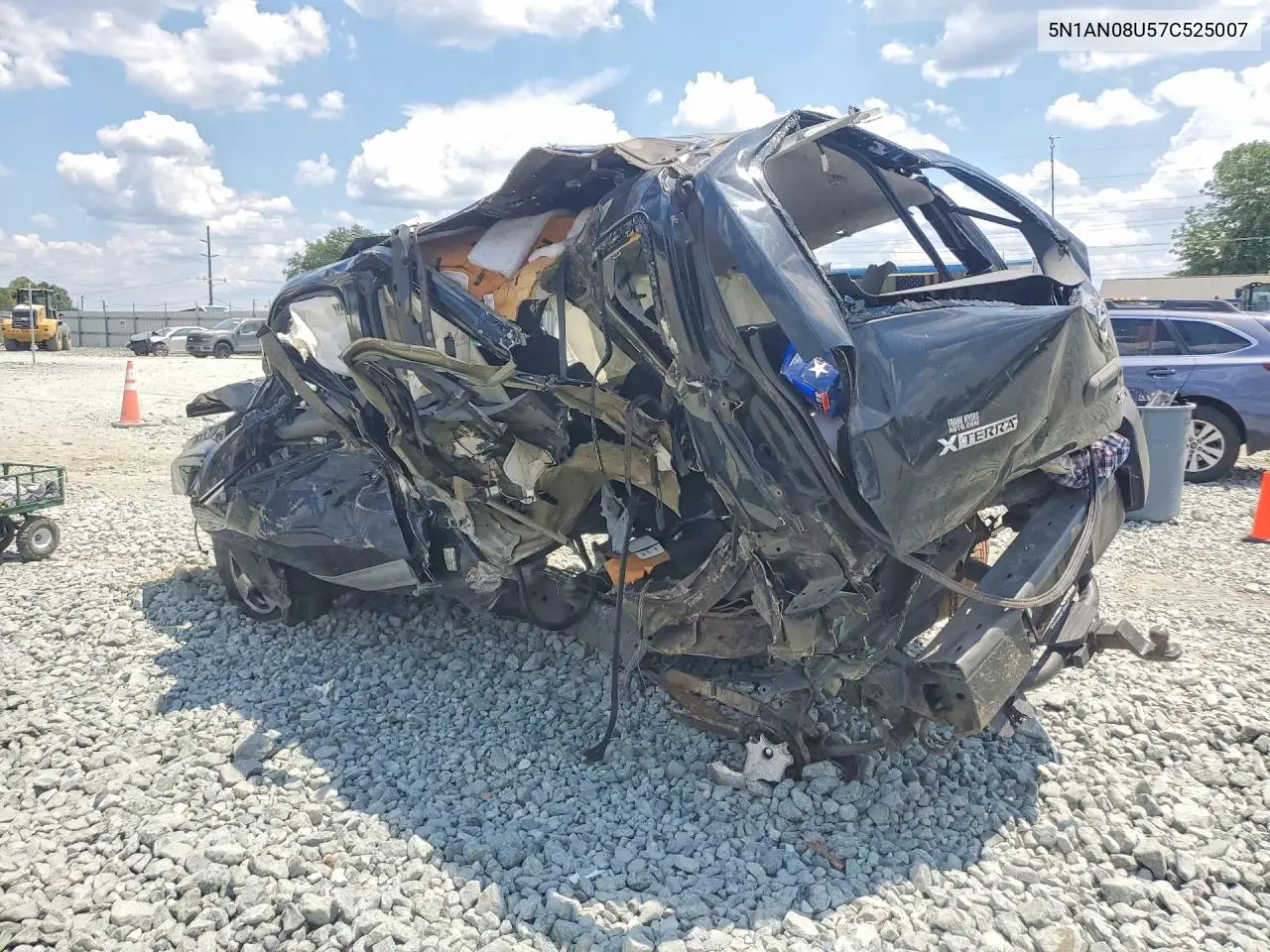 2007 Nissan Xterra X VIN: 5N1AN08U57C525007 Lot: 56747786