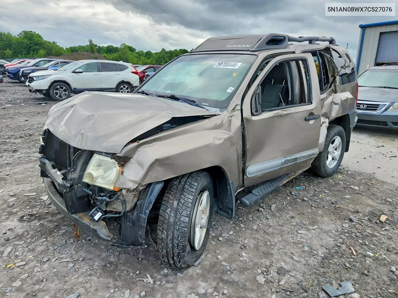 2007 Nissan Xterra Off Road/S/Se VIN: 5N1AN08WX7C527076 Lot: 59700446