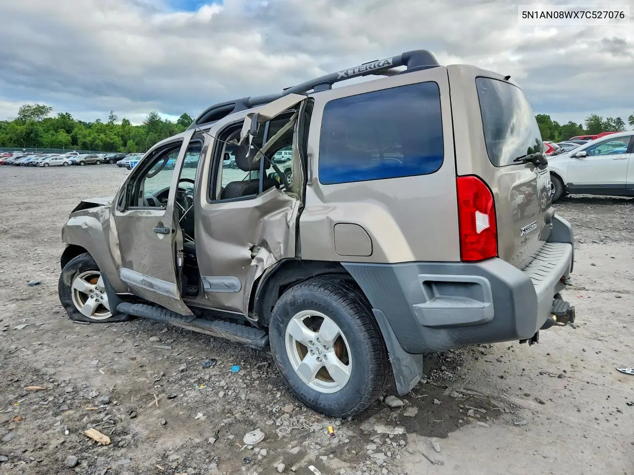 2007 Nissan Xterra Off Road/S/Se VIN: 5N1AN08WX7C527076 Lot: 59700446
