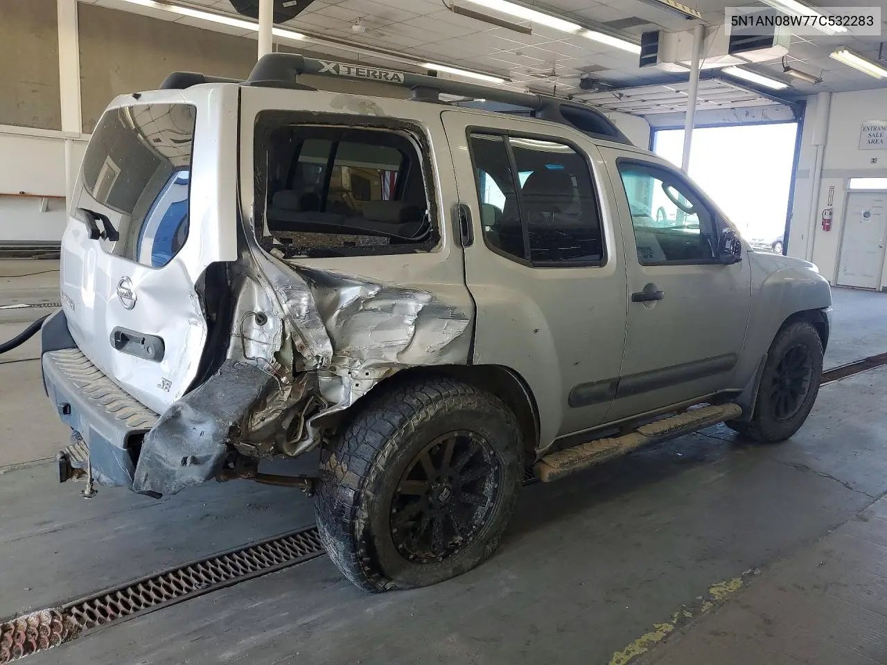 2007 Nissan Xterra X VIN: 5N1AN08W77C532283 Lot: 60995556